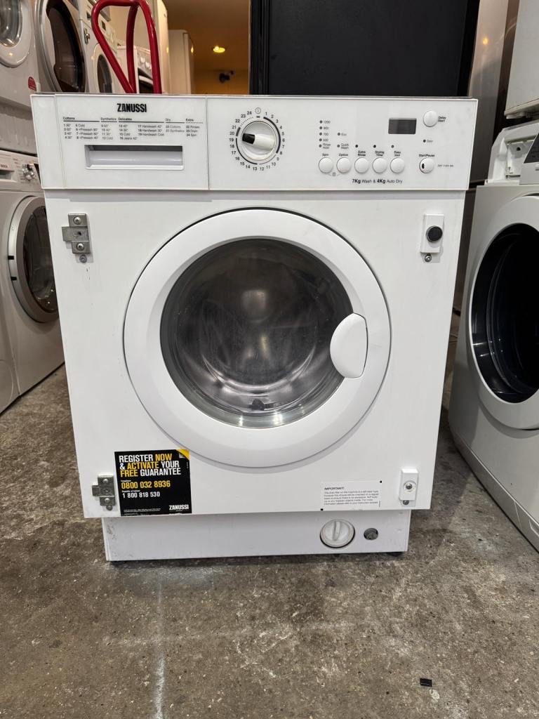 Zanussi 7kg 1200 rpm Digital Integrated Washer Dryer With Free Delivery 🚚
