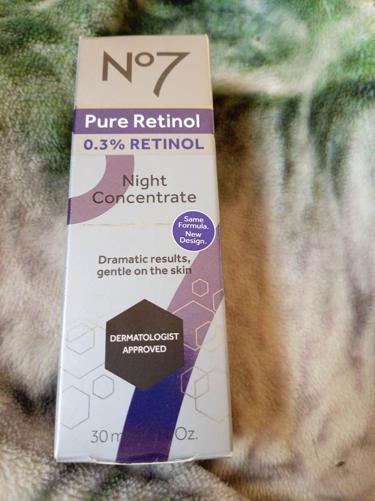 No7 Pure Retinol 0.3% Night Concentrate - New, Sealed