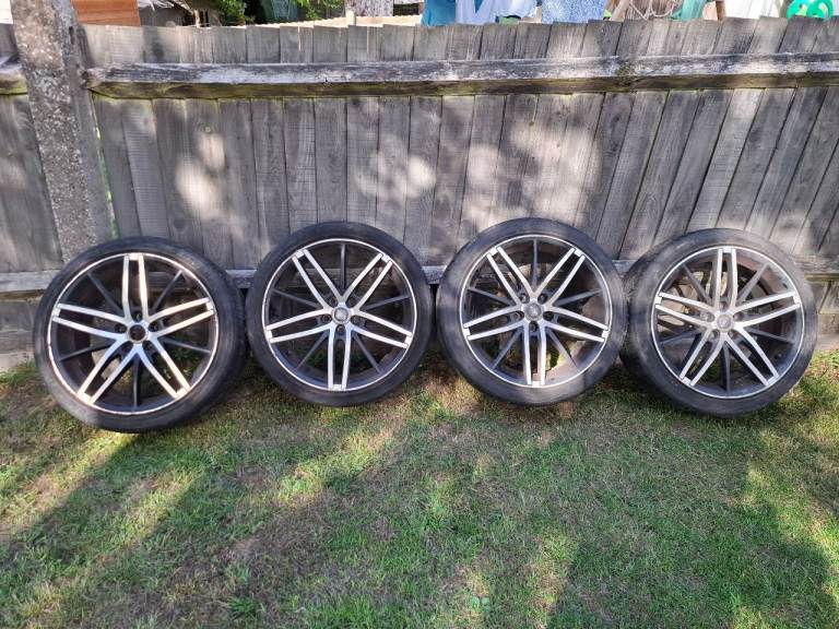 Rosso Ruote RR7 18" Diamond Cut Wheels 5x108 Bolt Pattern