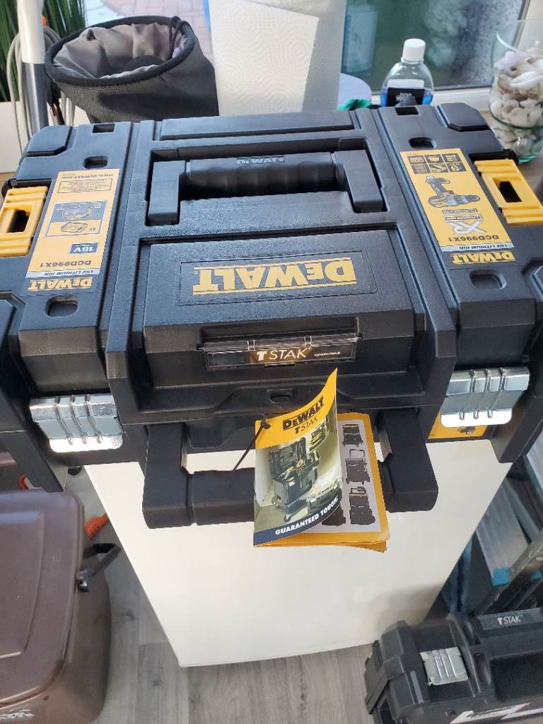DeWalt TSTAK II Case + Magnusson Organiser. NEW