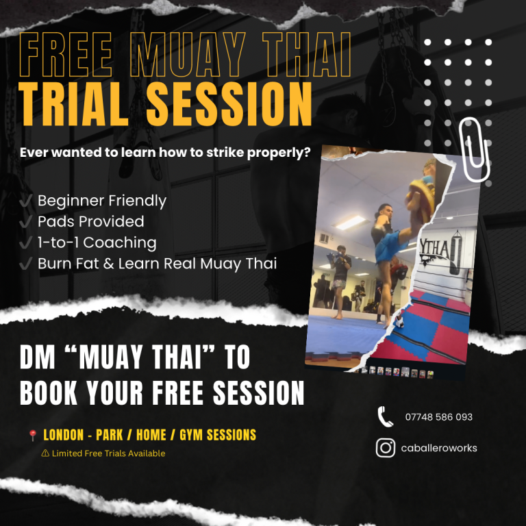 🥊 FREE MUAY THAI TRIAL SESSION – BEGINNERS WELCOME