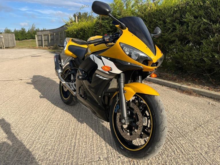 2003 03 YAMAHA YZF R6 SPECIAL LTD EDITION YELLOW YZFR6 SUPERSPORTS 600 SPORTS 
