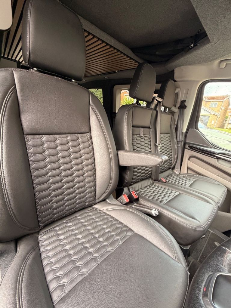 2020 Ford Transit Seats - NEWLY PROFESSIONALLY COVERED 