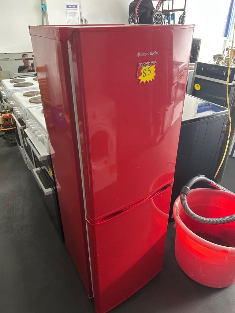 Russell Hobbs Red Fridge Freezer 50/50 (Budget Range) 