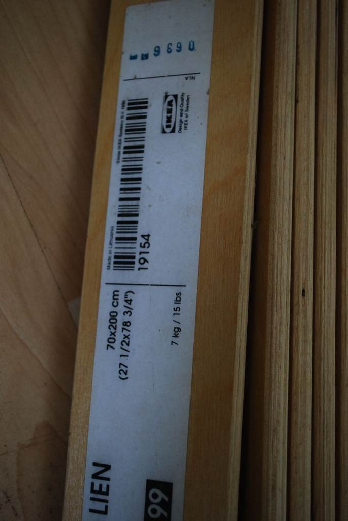 Full Set of Ikea Bed Lats