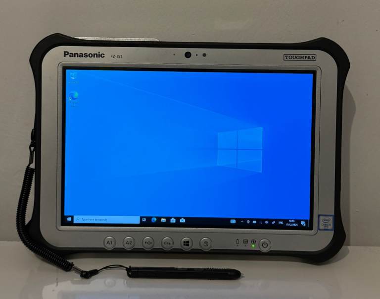 PANASONIC TOUGHPAD FZ-G1 i5 8GB LAN 4G RJ45 A Grade Diagnostic Tablet Win 11