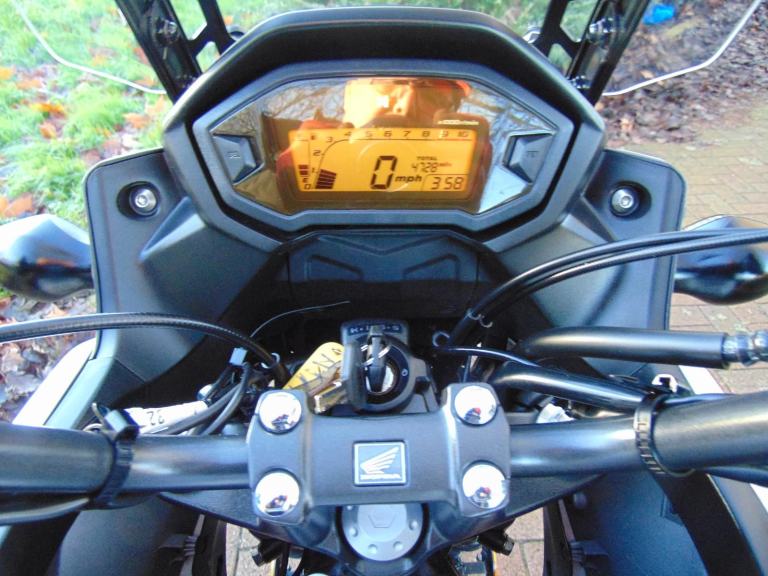 Honda CB500 XA-J 2019 Adventure Tourer fully spect loaded with extras low miles 