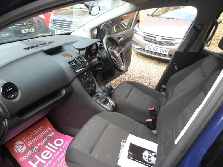 2017 Vauxhall Meriva 1.4i Life Euro 6 5dr MPV Petrol Manual