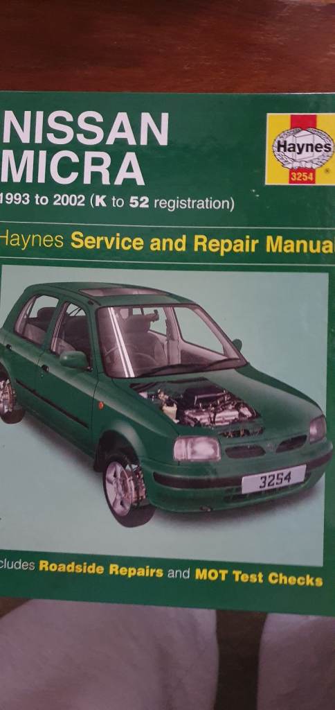 Haynes Nissan Micra repair manual