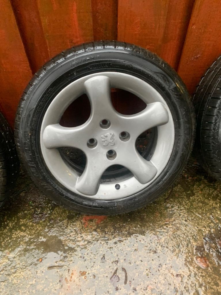 peugeot 306 gti cyclones 15 inch 4x108 alloys