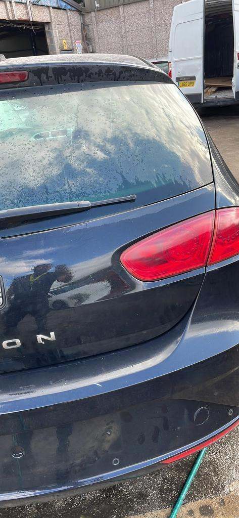 Mk2 Seat Leon tailgate bootlid black 