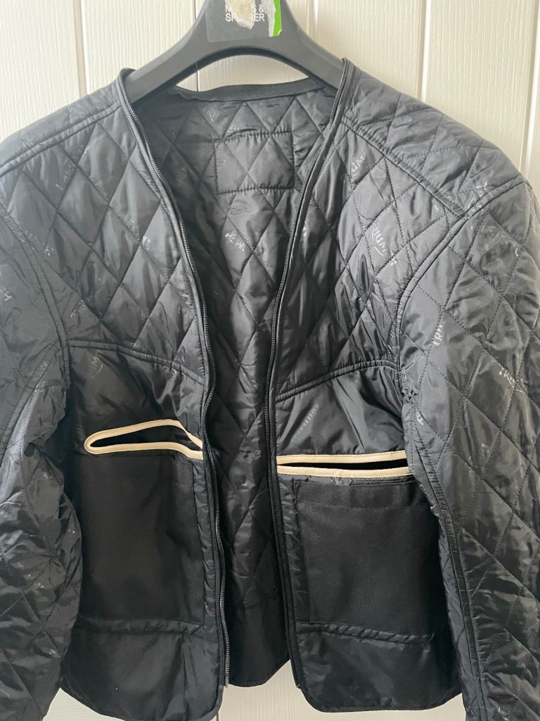 Triumph motor bike  jacket and liner