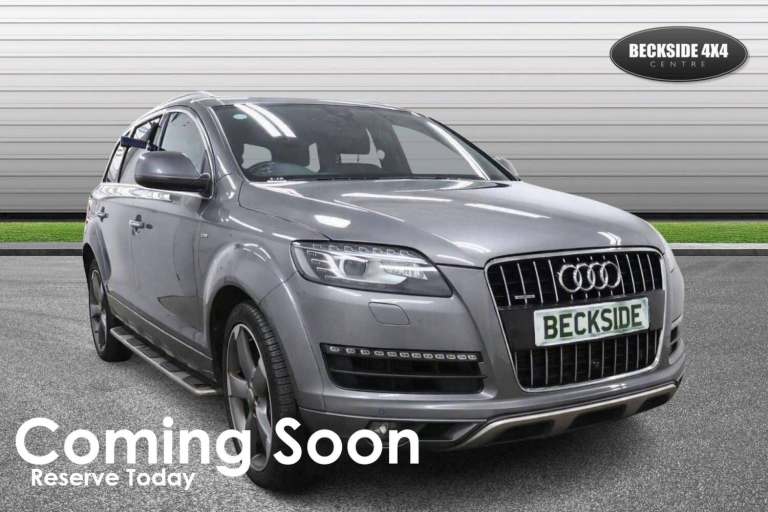 2015 Audi Q7 3.0 Q7 S Line Style Edition TDI Quattro Auto 4WD 5dr SUV Diesel Automatic
