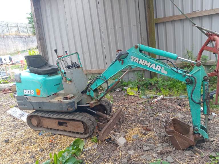 Yanmar micro digger 0.8 ton 