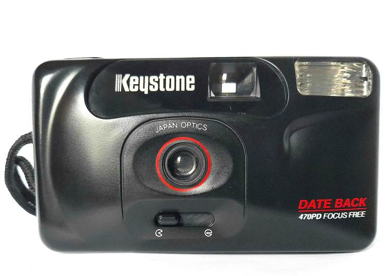 VINTAGE FILM CAMERA - KEYSTONE 470 PD 35 mm - BLACK