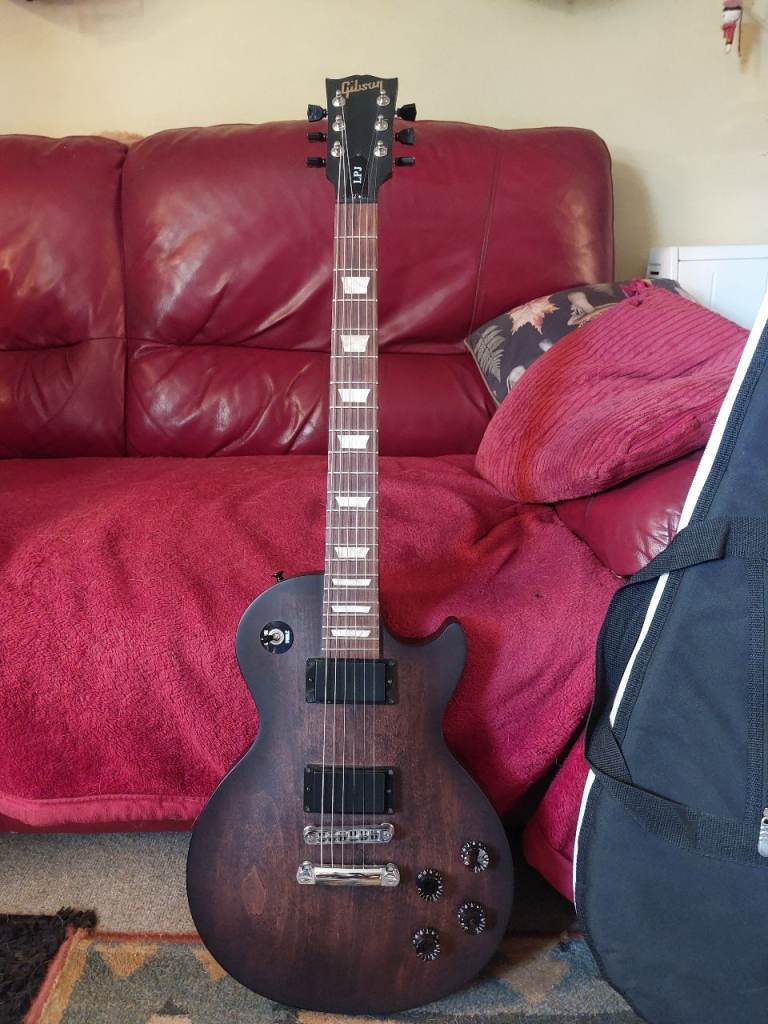 Gibson LPJ Electric Guitar – Brown, Good Condition
