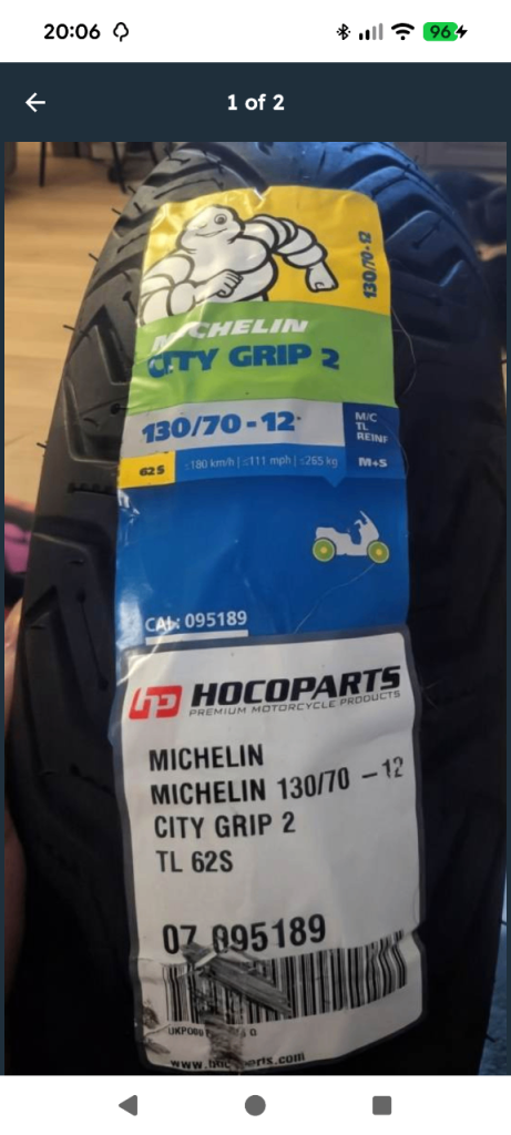 Michelin city grip 2