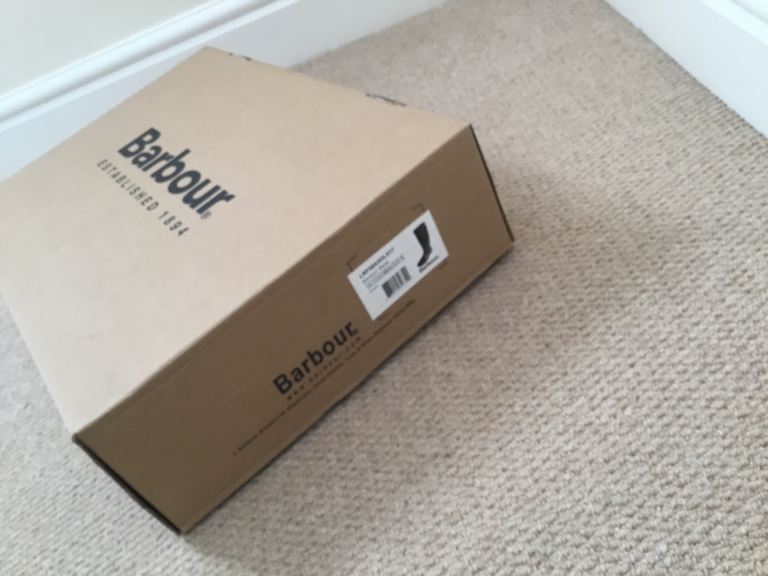 Brand New Barbour Boots – In Original Box