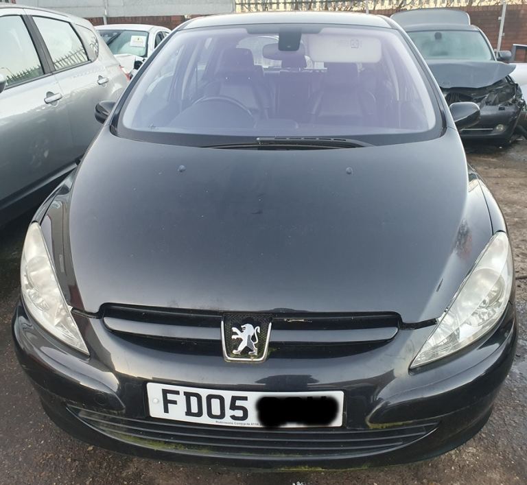 Peugeot 307 Bonnet Black 2005