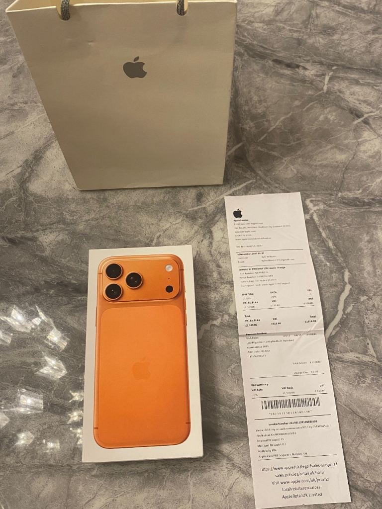 iPhone 17 pro max 1tb