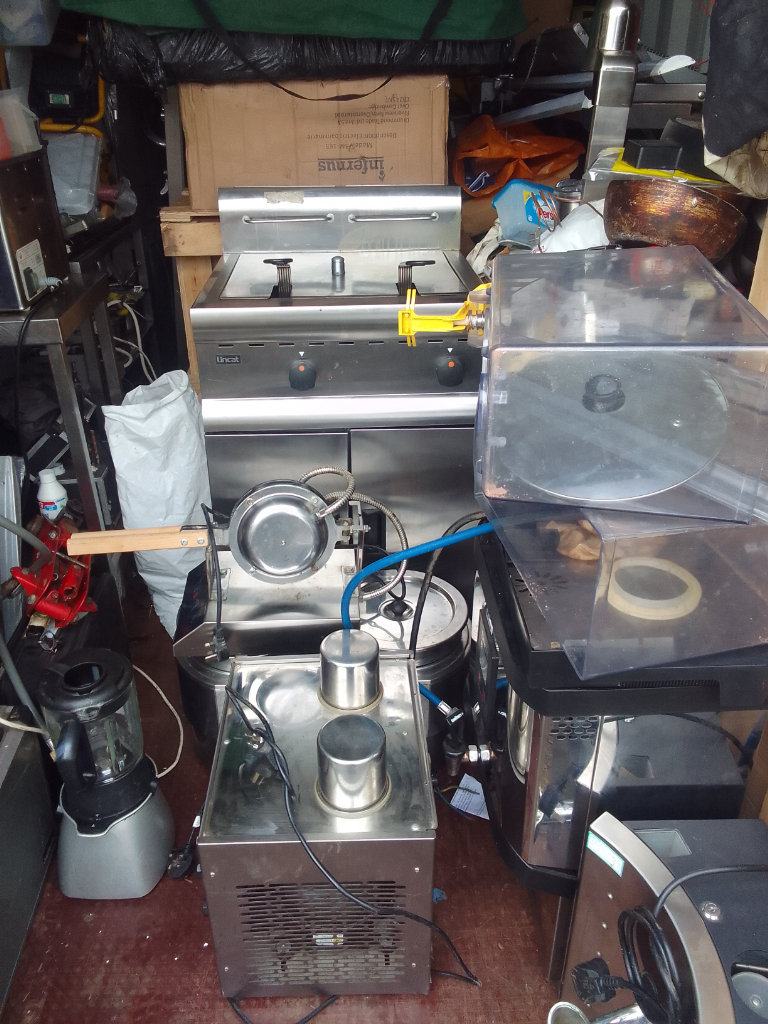 Catering equipment commercial coffee machines 2 group restaurant kitchen items trailer 