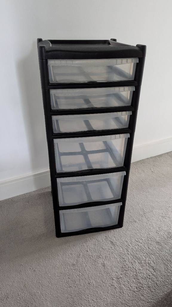 Set of Plastic Drawers