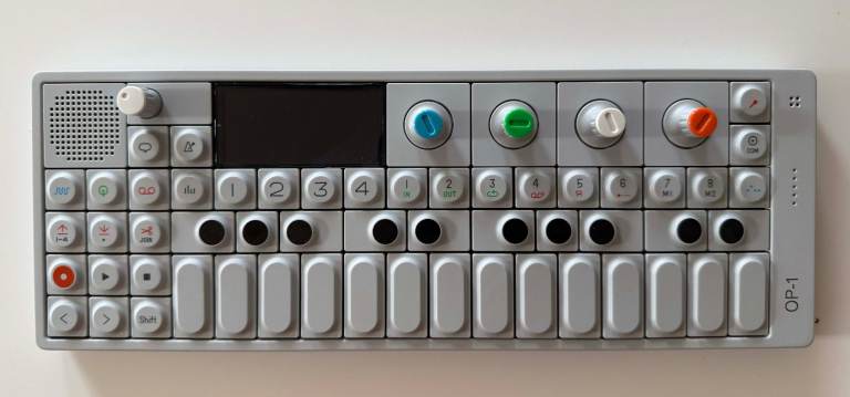 Teenage Engineering OP-1 portable workstation with original box/case and bands
