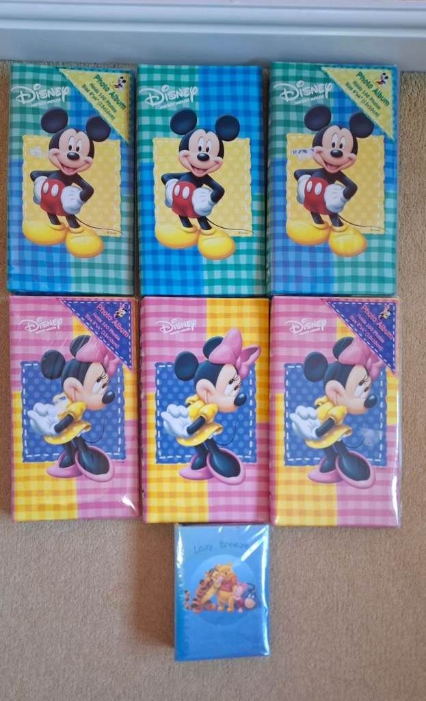 Disney Photo Albums x7 – New