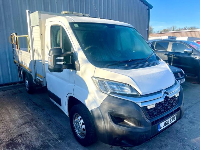 Citroen Relay 35 L2 H1 2.0Hdi 130ps Allloy tipper with Storage+ Crane 2018/68