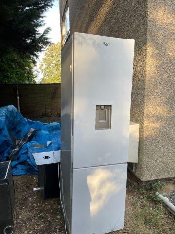 Whirlpool Fridge Freezer with Water Dispenser - Needs Repair, FREE to Collector