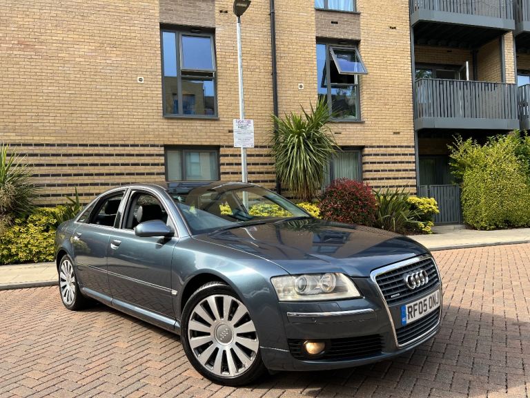2005 05 Reg Audi A8 3.0 Tdi Se Quattro Auto 233 Bhp Diesel Beautiful Example Rare Colour D3 