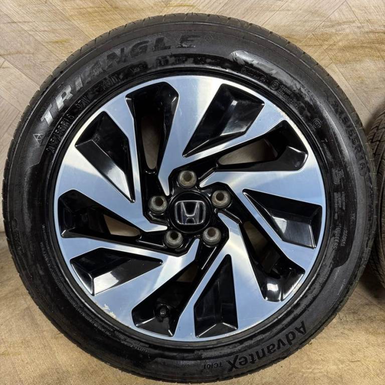 16'' HONDA CIVIC MK10 DC ALLOY WHEELS TYRES ALLOYS 16070A