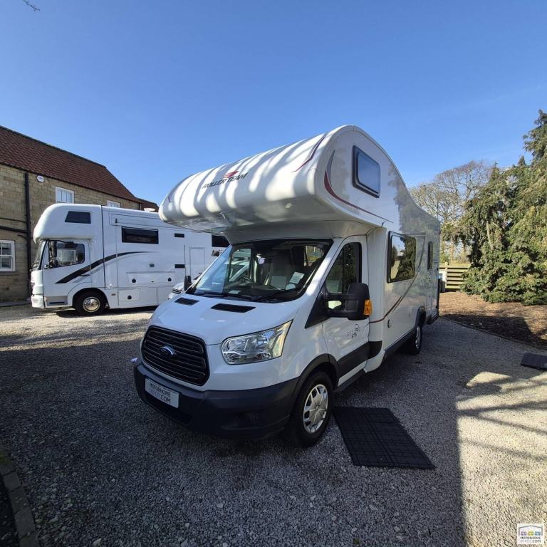 2016 Autoroller Zerfiro 675 rear bunk motorhome.