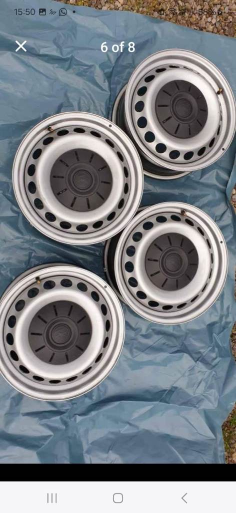 VW 16in wheels new