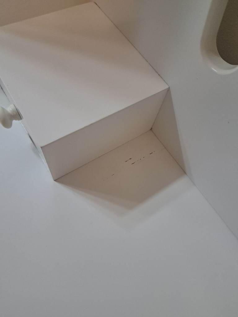 Dressing table with mirror 