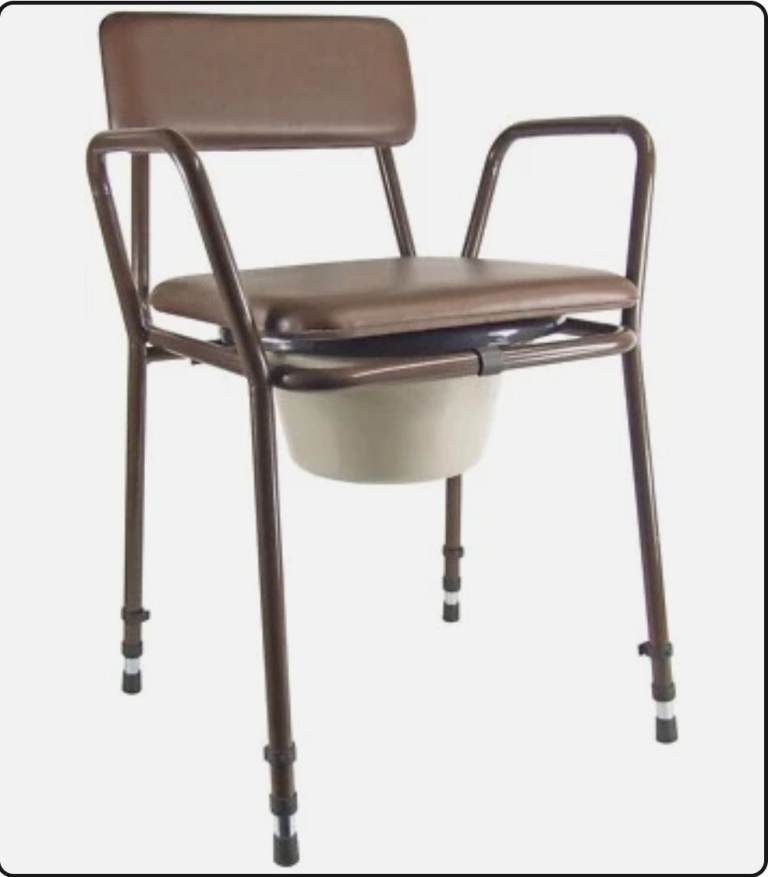  Portable toilet / Commode chair - Adjustable and Brand new  