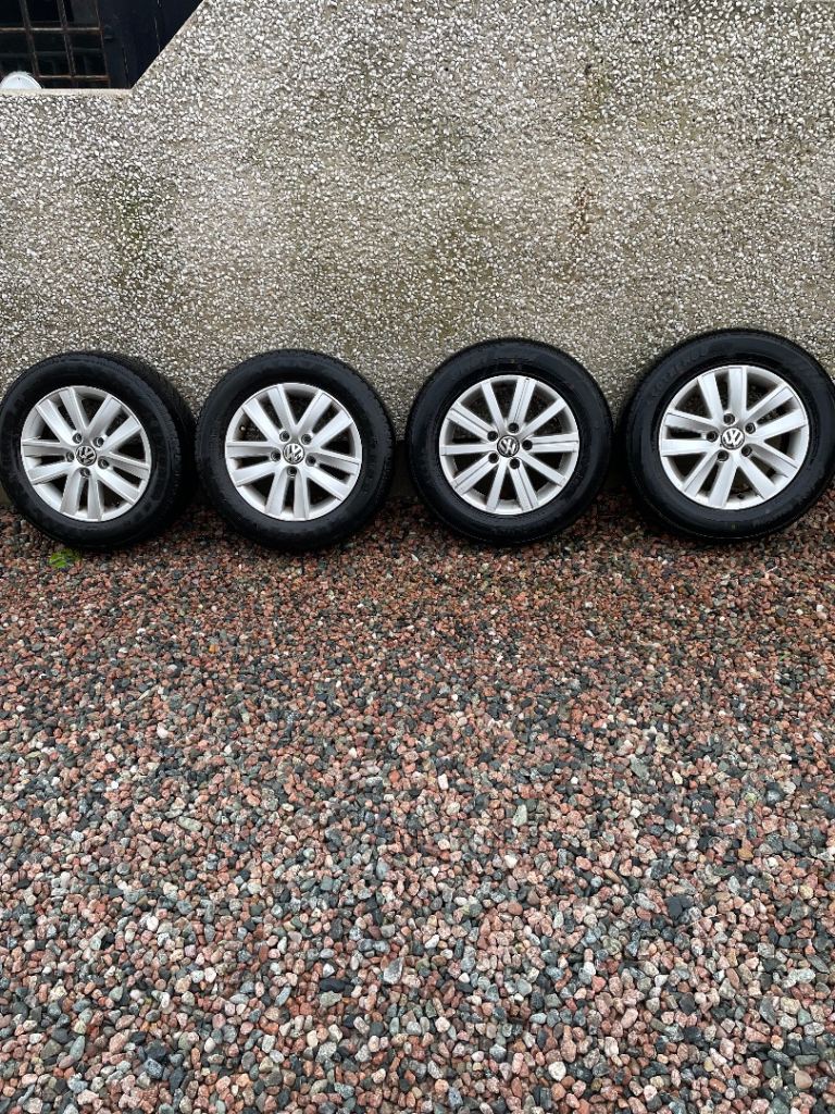 Volkswagen caddy genuine alloy wheels
