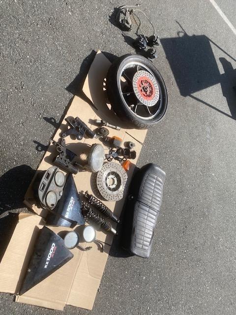Kawasaki Z1 R Z 1 R Z1R the 192nd one made. Restoration Project.