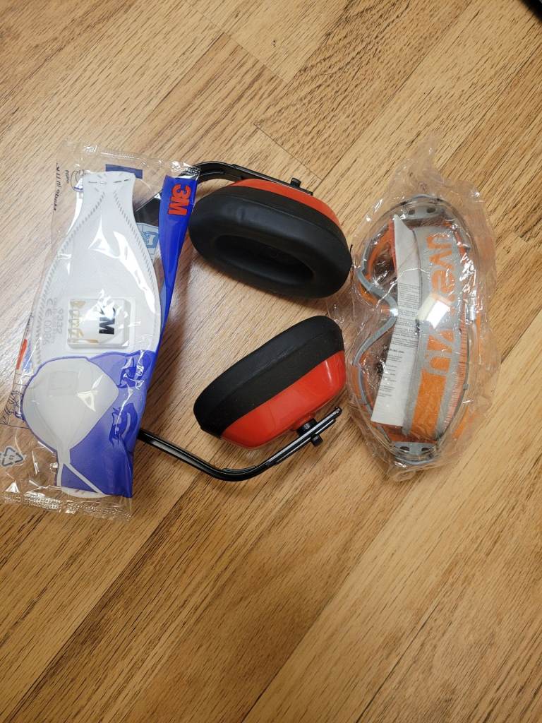 Gardening Working Safety Ppe Protection Face Cover EAR Defenders UVEX Goggles