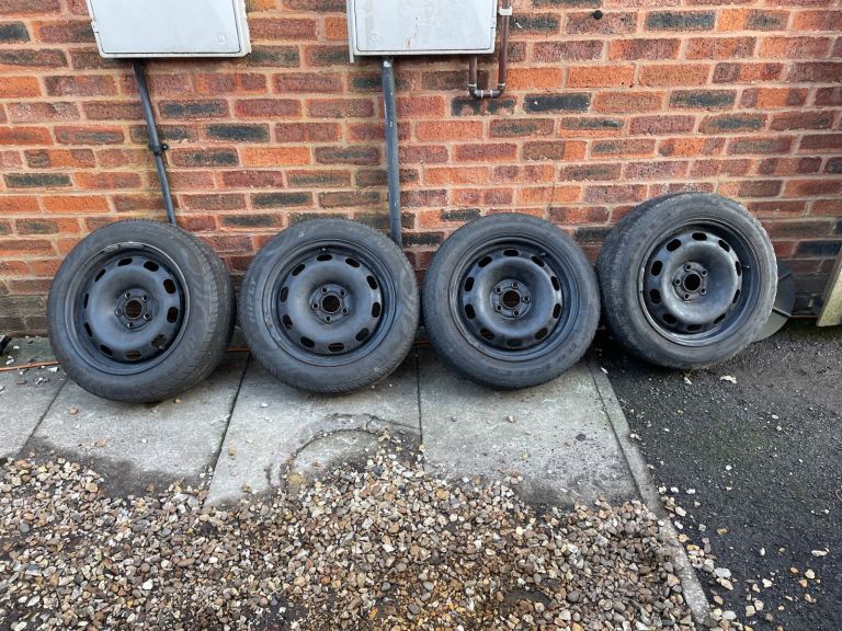 Audi A2 15" Steel Wheels 5x100 - Fit other VAG Group Cars