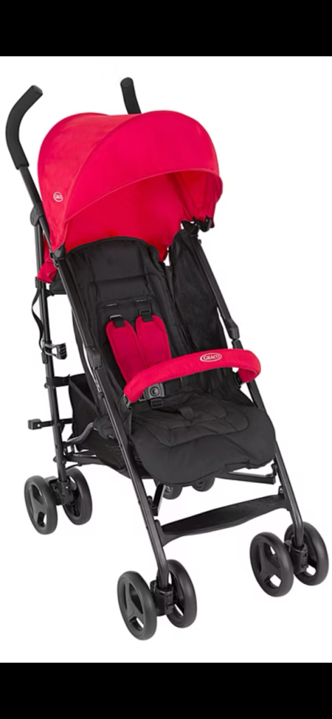 Graco TraveLite Compact Stroller-Suitable from birth-Cherry Delivery available 