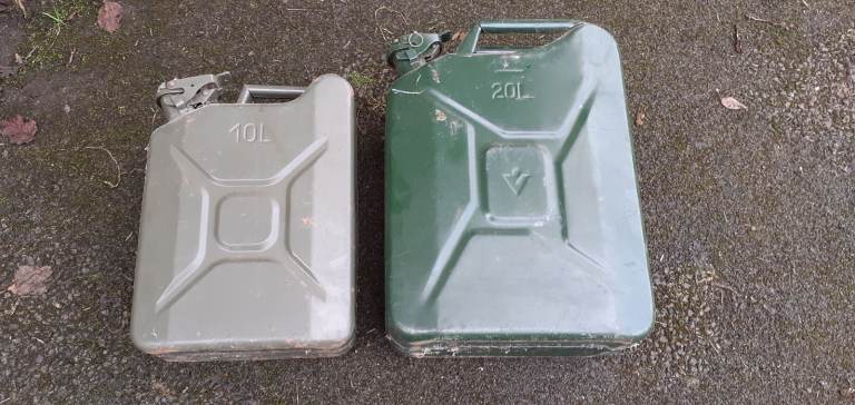 petrol cans