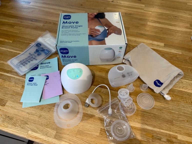 MAM Move Wearable Single Breast Pump - As Good As New