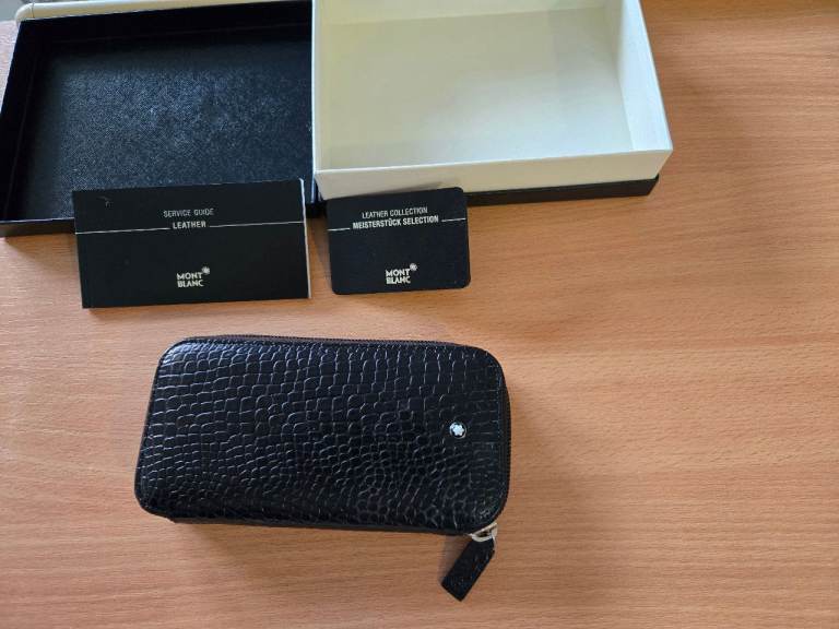 Montblanc Meisterstuck Double Travel Watch Pouch / Case