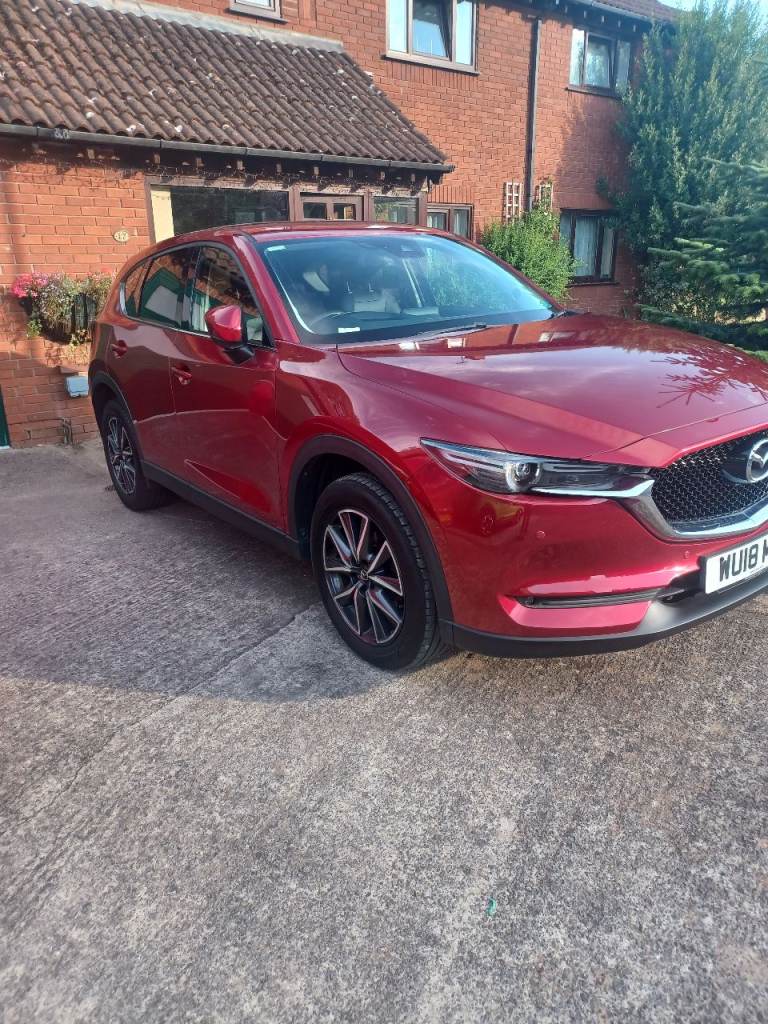 Mazda, CX-5, 165 2WD Skyactiv-G Sport Nav, 2018, Manual, 2L, Petrol, 5 doors. Red. 43K miles. 