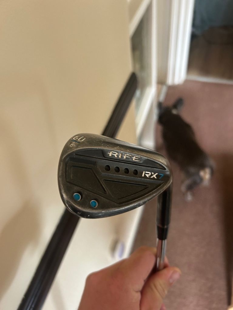RIFE RX7 60 Degree Golf Wedge – Good Condition