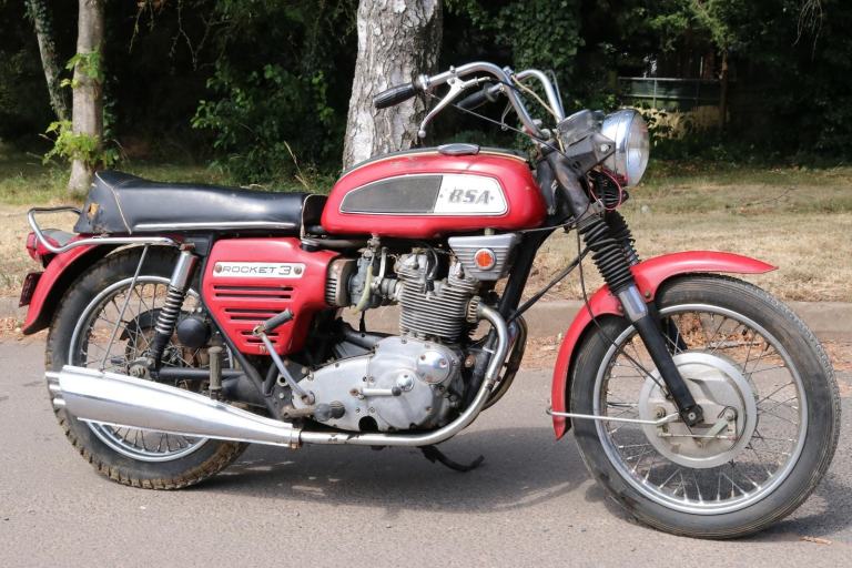 1969 BSA Rocket 3 MK1 Barn Find Restoration Project X75 Hurricane donor???