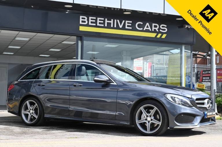 2014 64 MERCEDES-BENZ C-CLASS 2.1 C220 BLUETEC AMG LINE ESTATE 5DR DIESEL G-TRON