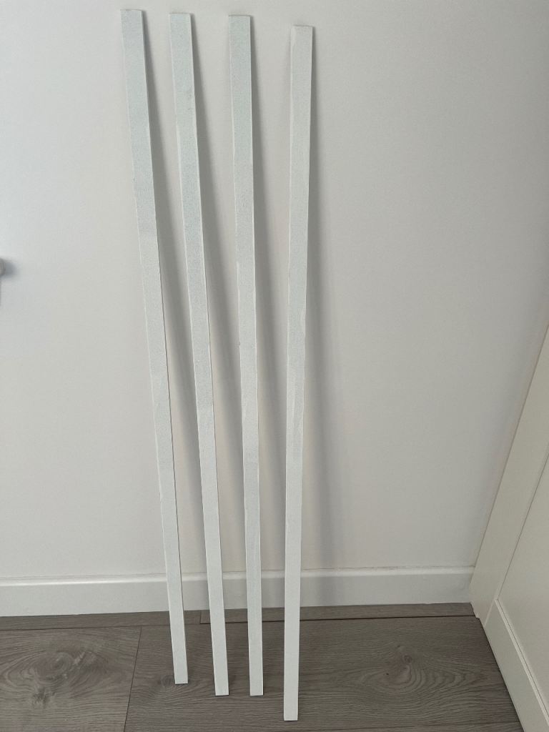 Moisture resistant primed MDF finishing trim