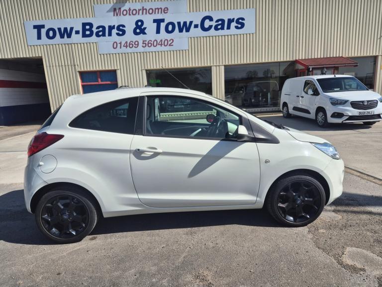2016 Ford Ka White  edition motorhome towcar braked a frame tow car